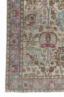 District Loom Antique Tabriz Runner Rug Priscilla