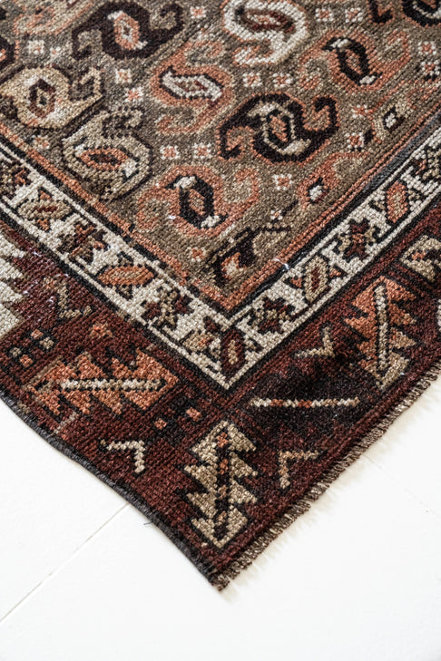 District Loom Vintage Persian Shiraz runner rug Wren