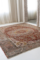 District Loom Antique Heriz Area Rug Rialto