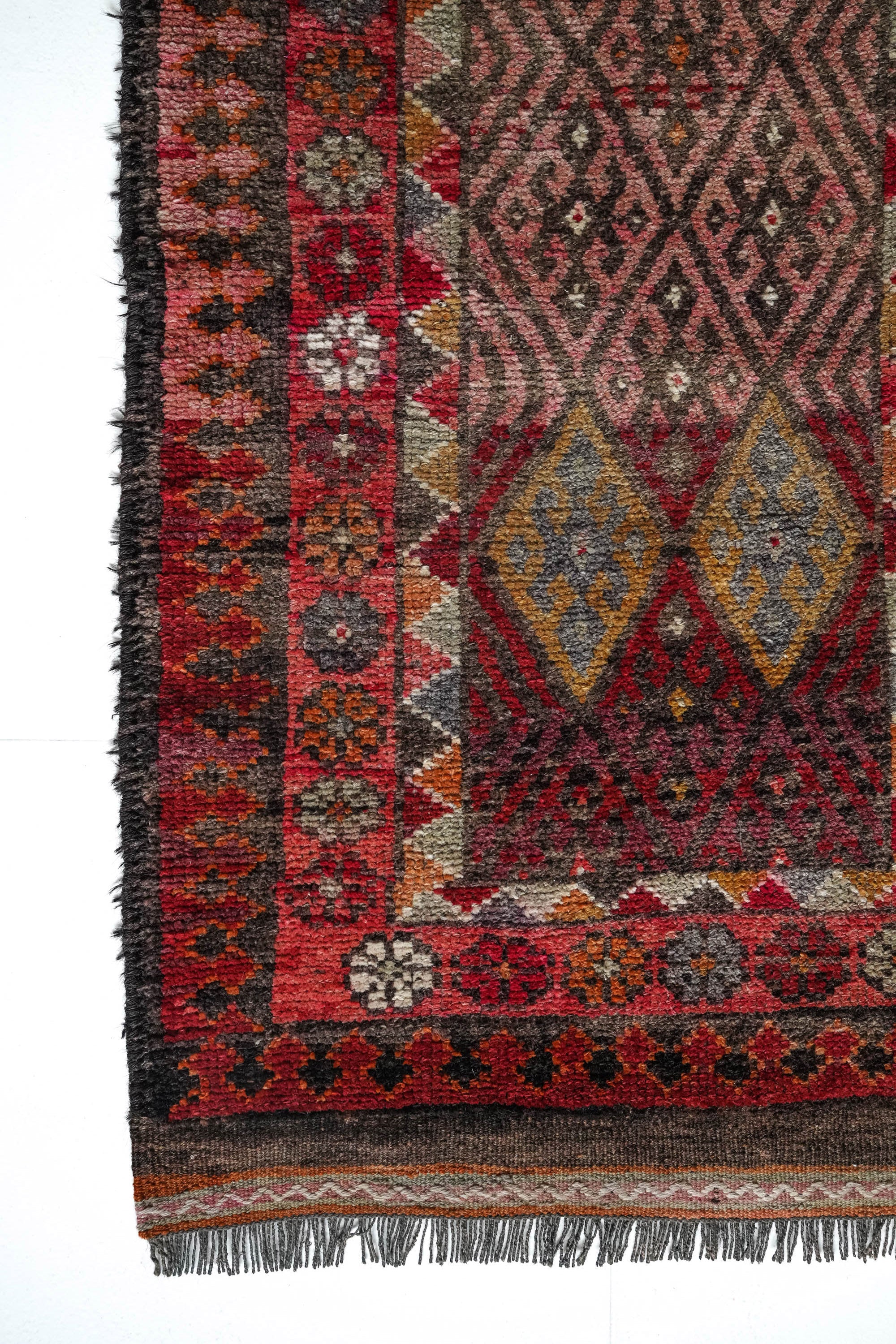 District Loom Antique Runner Rug Rowen