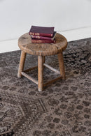 District Loom Antique Persian Shiraz Scatter Rug Malina