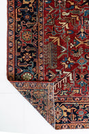 District Loom Vintage Heriz Area Rug Sanders