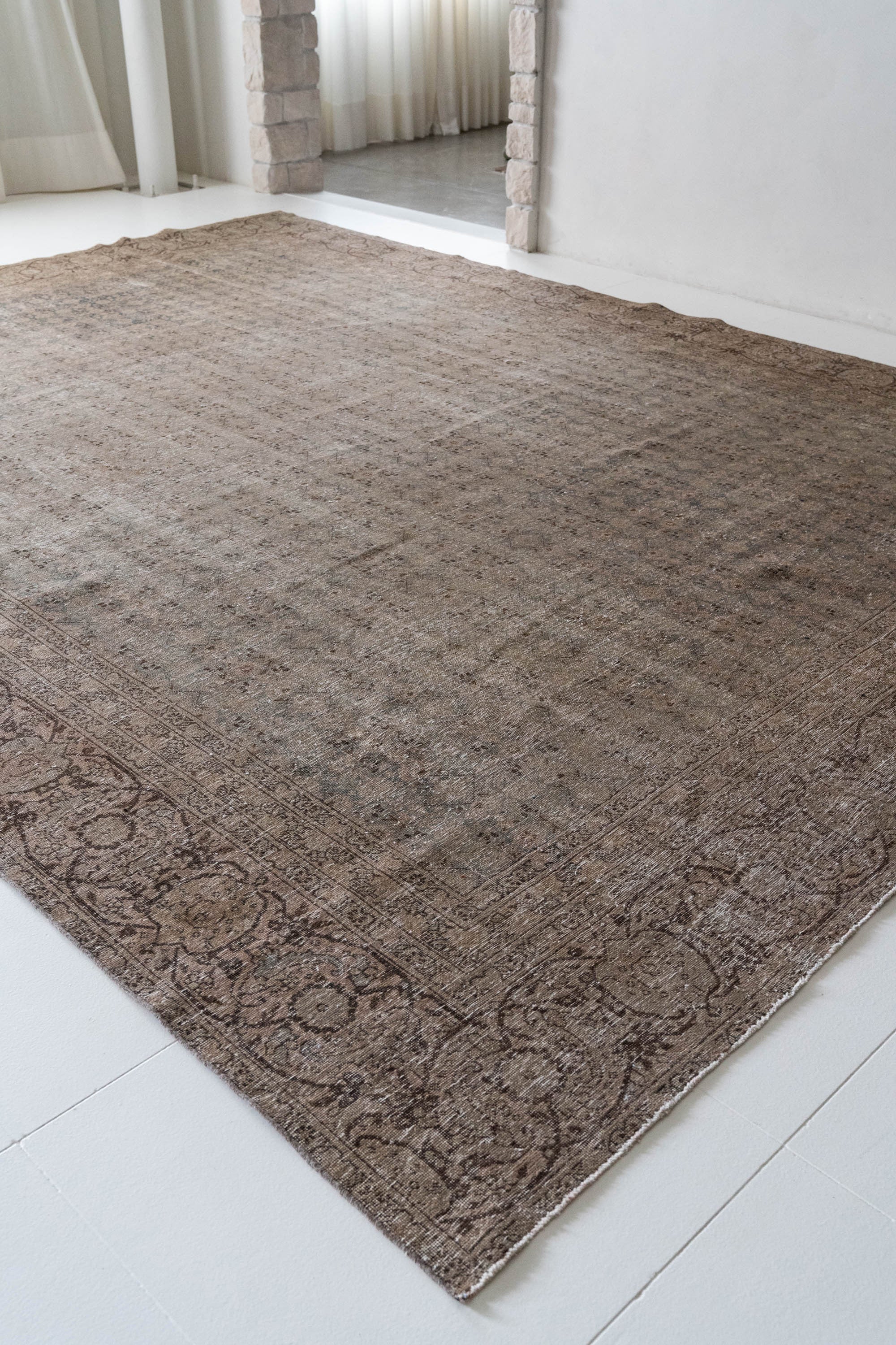 District Loom Vintage Tabriz area rug Sheridan