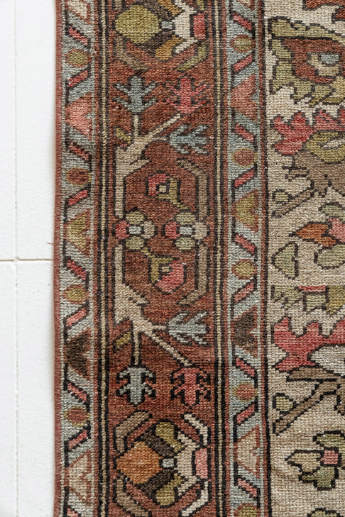 District Loom Antique Bahktiari Scatter Rug Shia