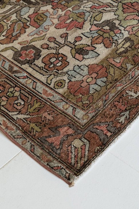 District Loom Antique Bahktiari Scatter Rug Shia