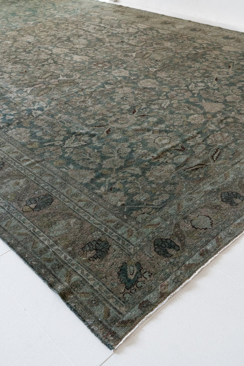 District Loom Vintage Area Rug Spruce