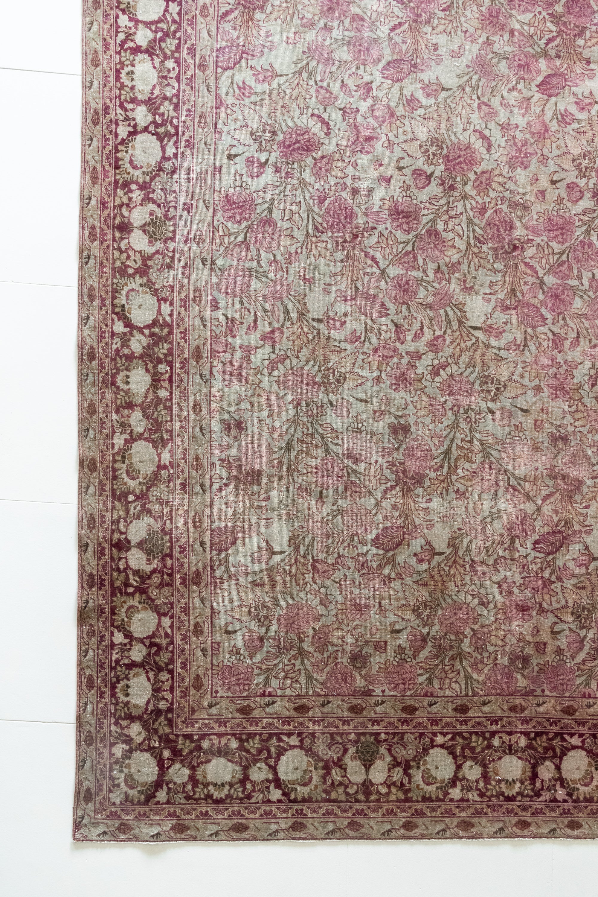 District Loom Vintage Tabriz Area Rug Sula