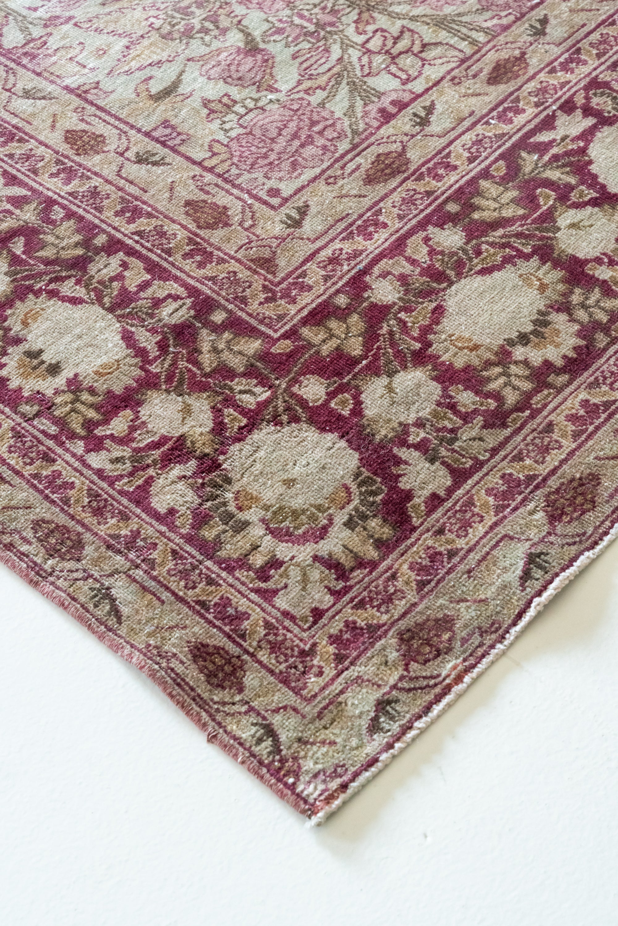 District Loom Vintage Tabriz Area Rug Sula