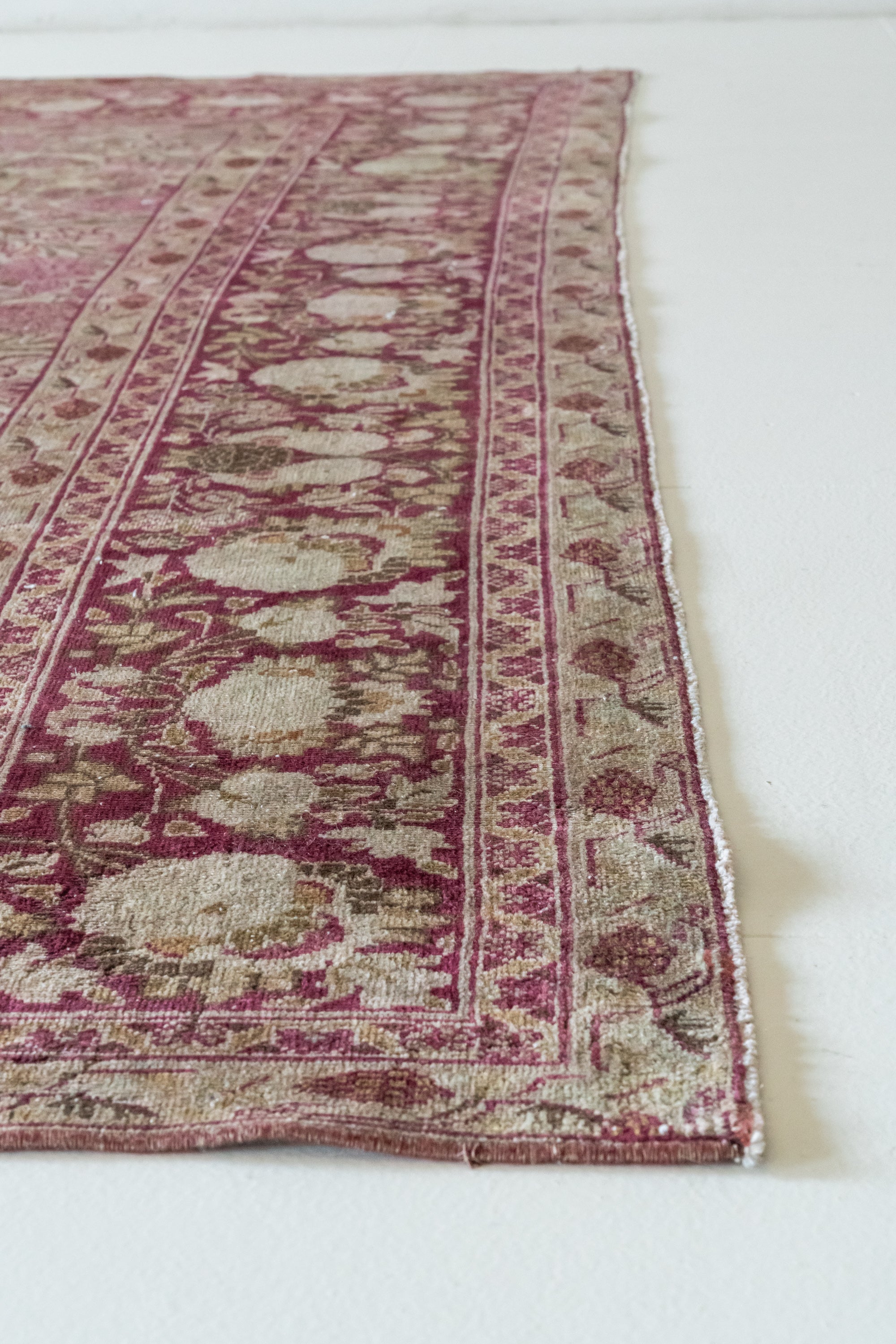 District Loom Vintage Tabriz Area Rug Sula