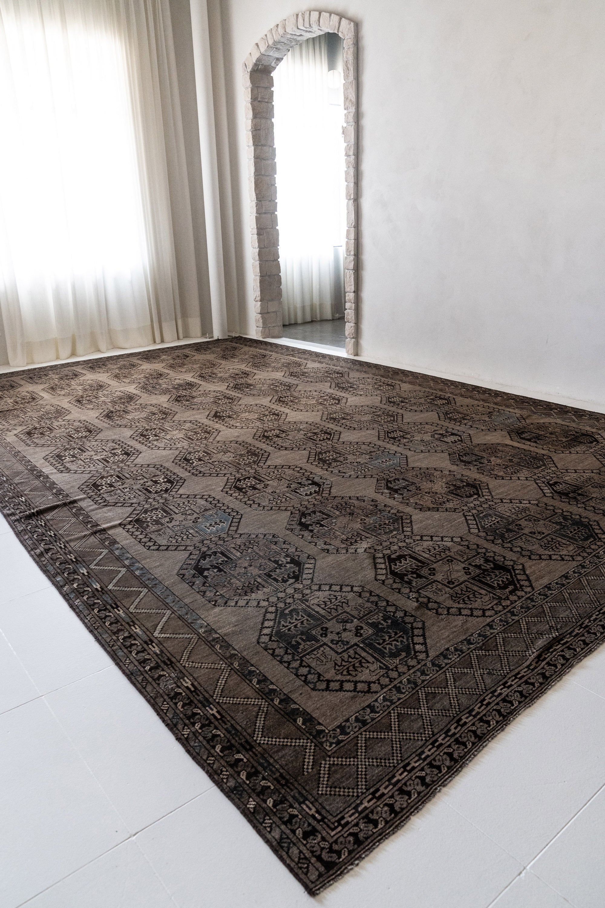 District Loom Antique Ensari Area Rug Superior