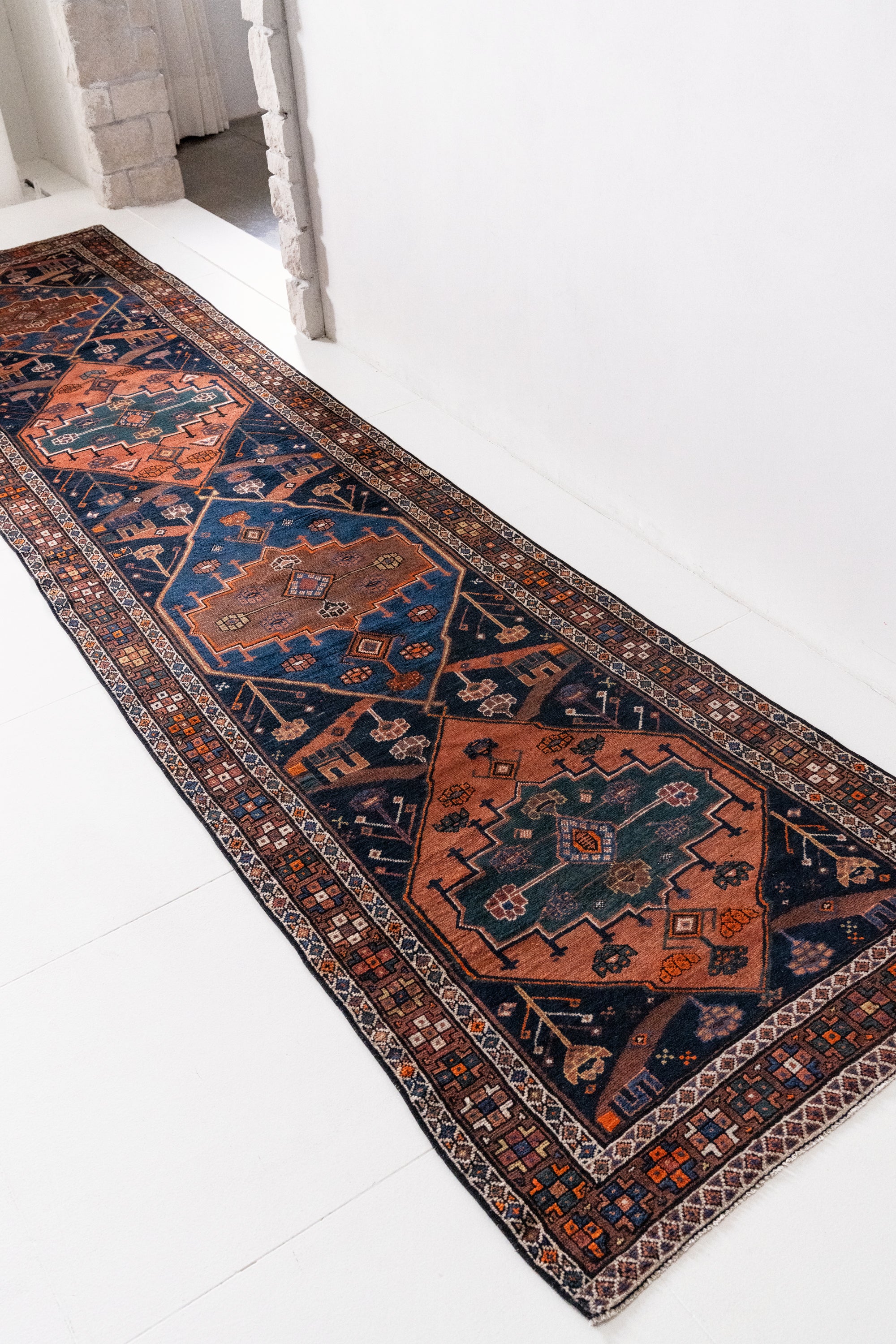 District Loom Vintage Shahsavan Runner Rug Takoma