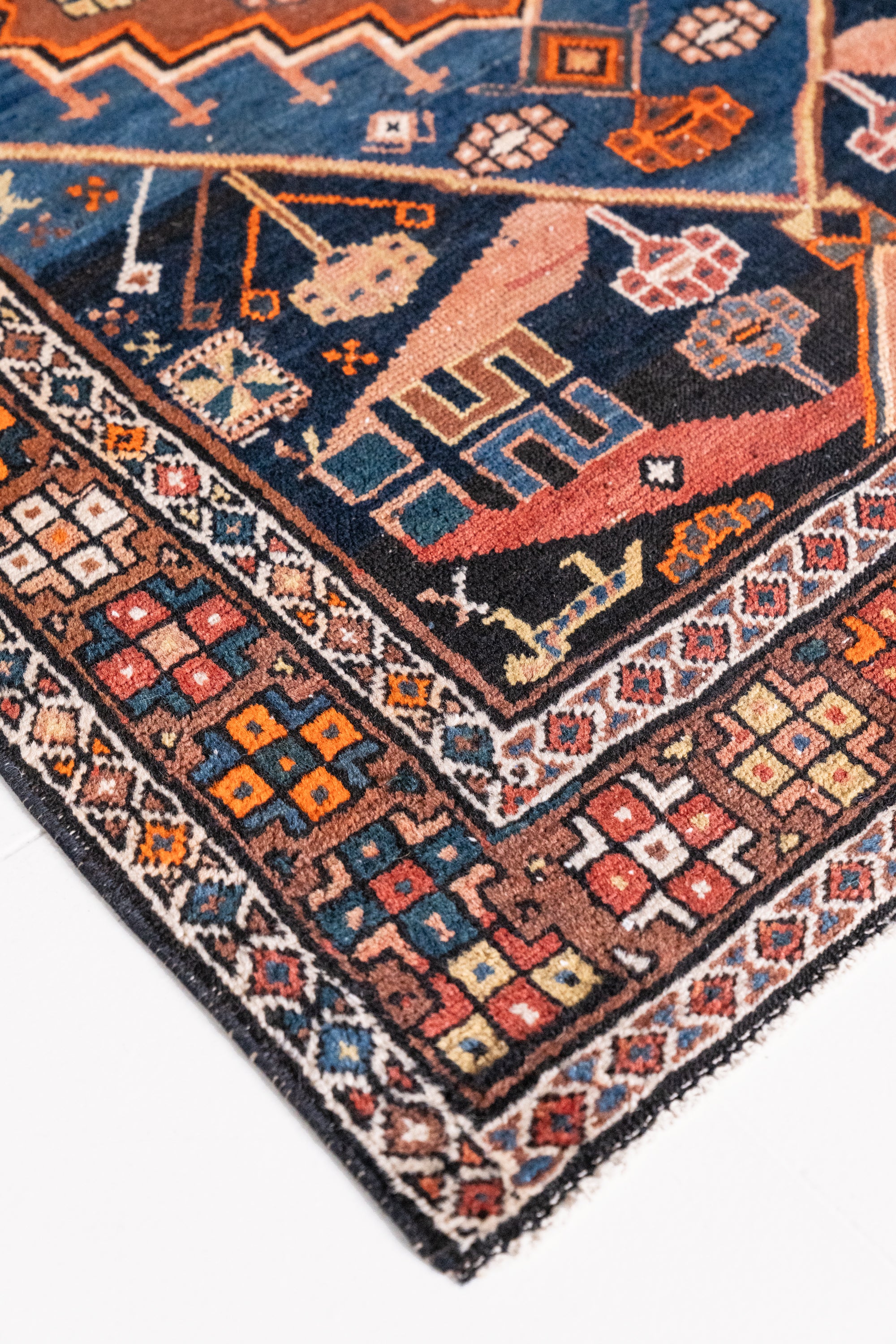 District Loom Vintage Shahsavan Runner Rug Takoma