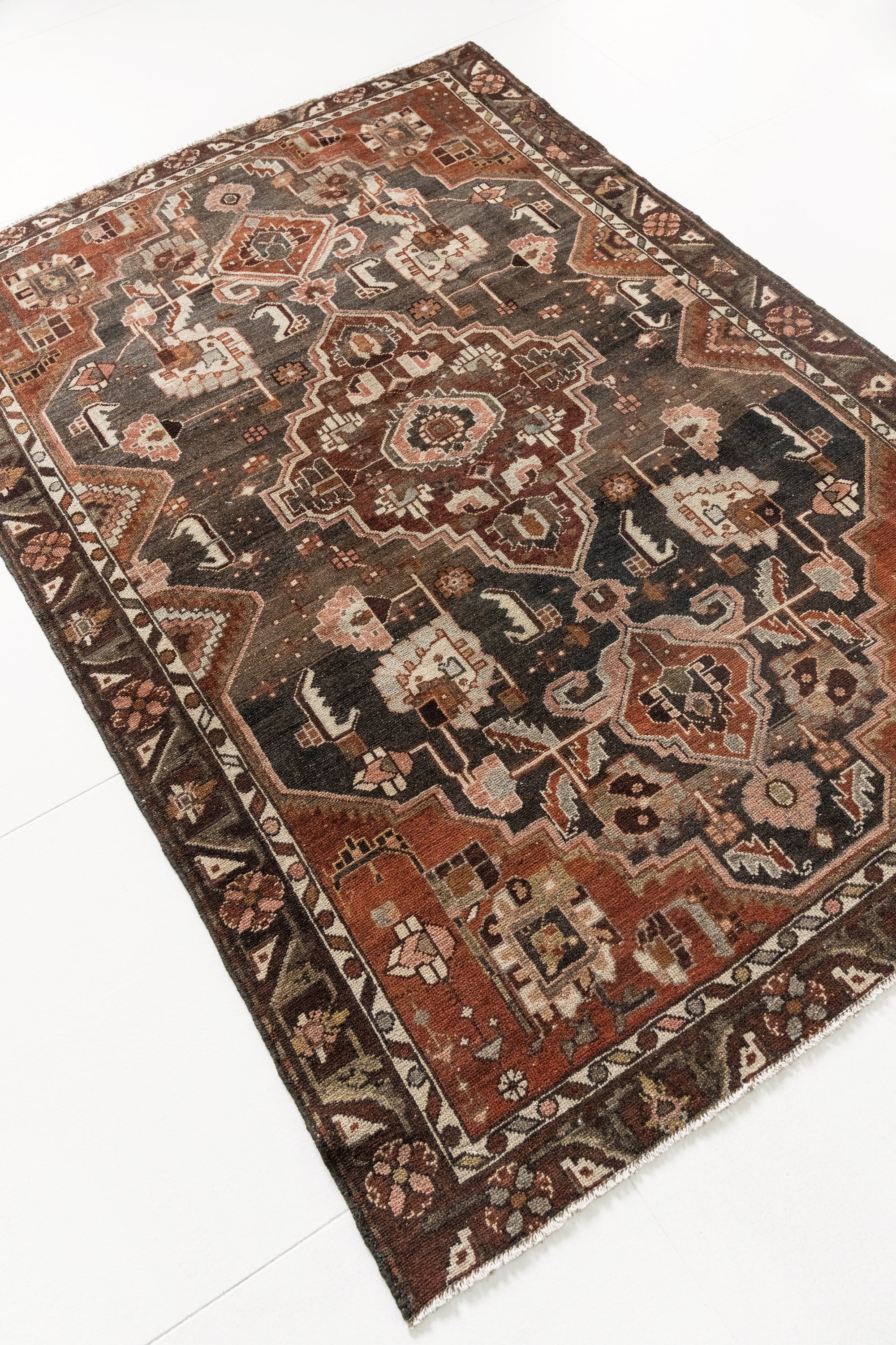 District Loom Vintage Malayer Scatter Rug Terra