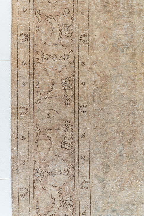 District Loom Antique Tabriz Area Rug Terry