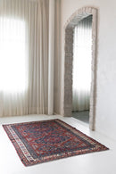 District Loom Vintage Soumak scatter rug Teton