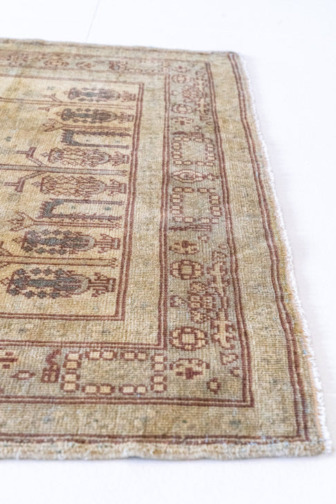 District Loom Vintage Turkish Scatter rug Tippet