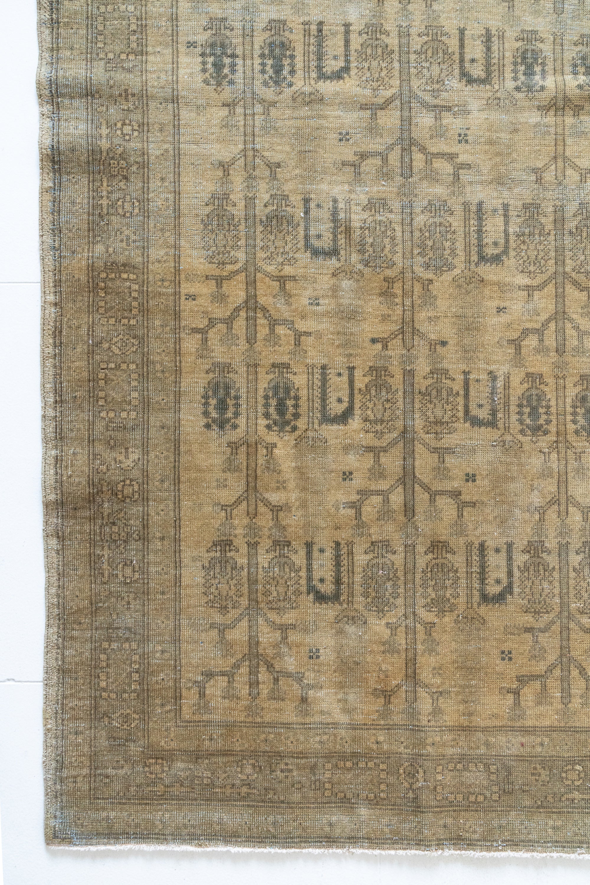 District Loom Vintage Turkish Scatter rug Tippet