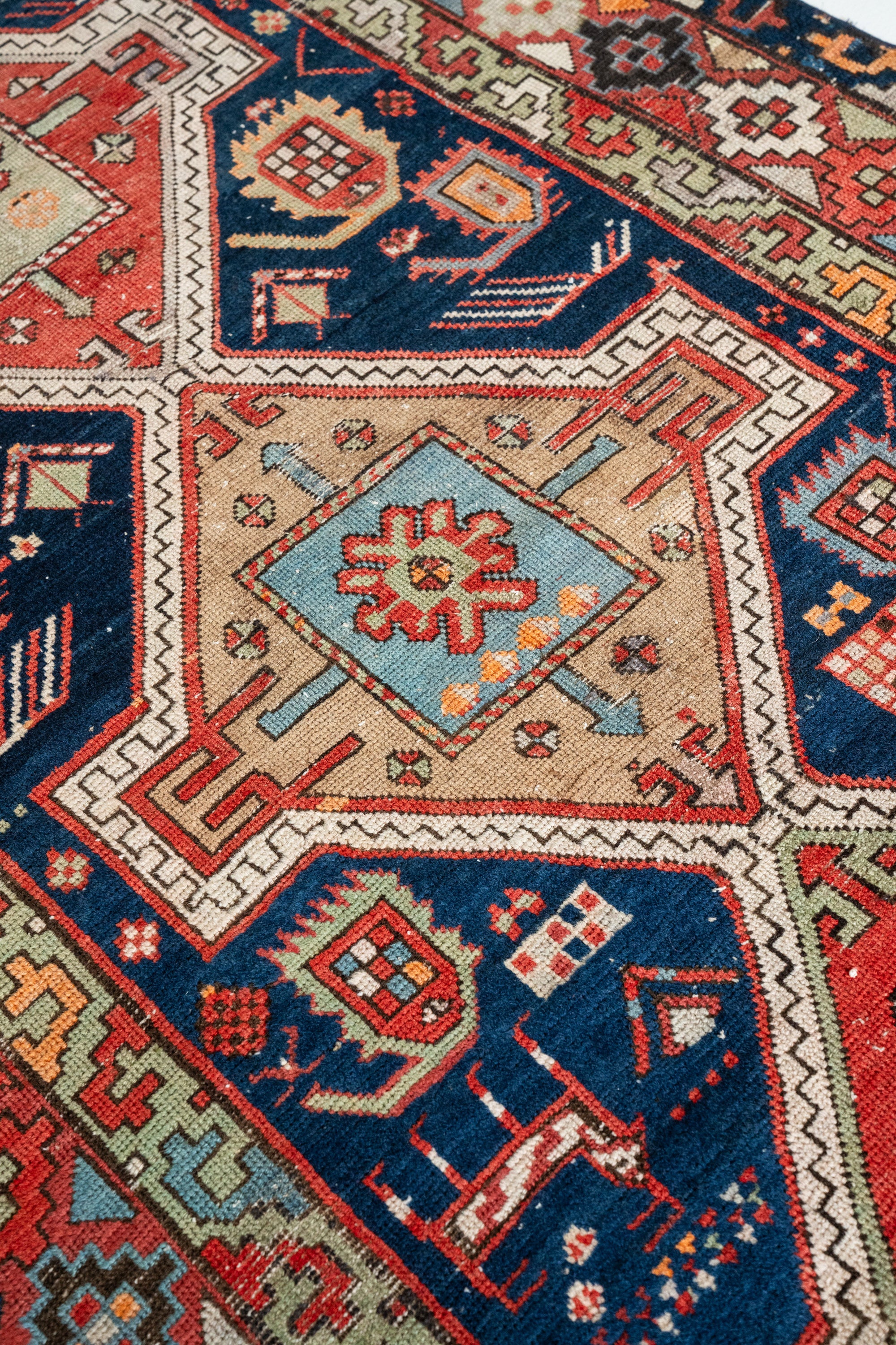 District Loom Vintage Mahal Runner Rug Torry