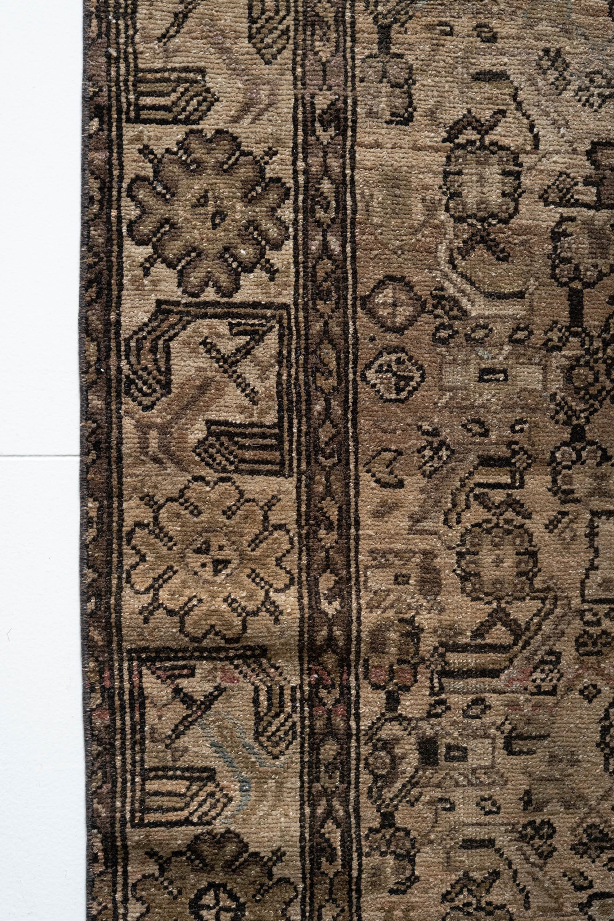 District Loom Vintage Qarabagh Runner Rug Troy