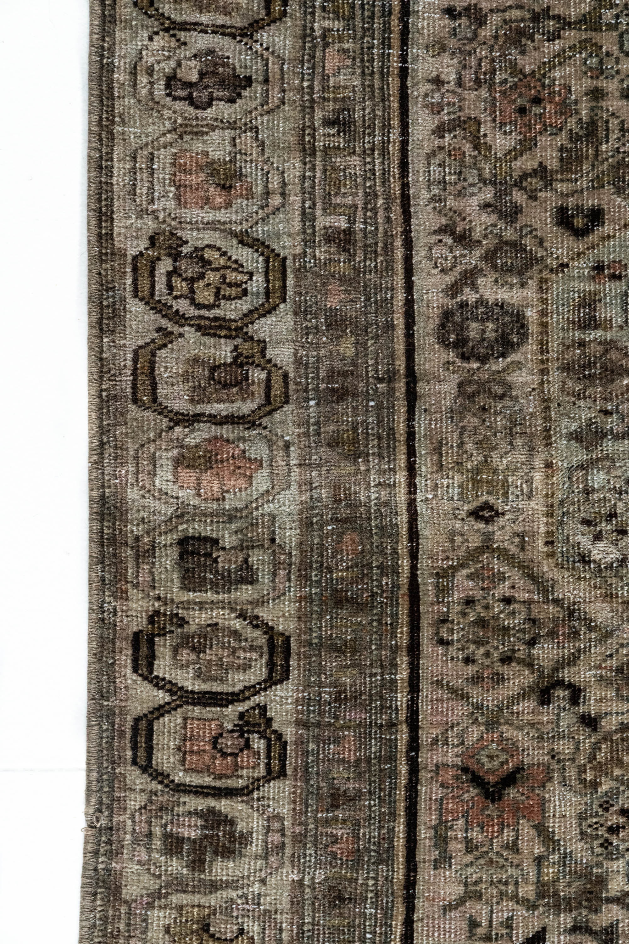 District Loom Antique Hamadan Scatter Rug Underwood