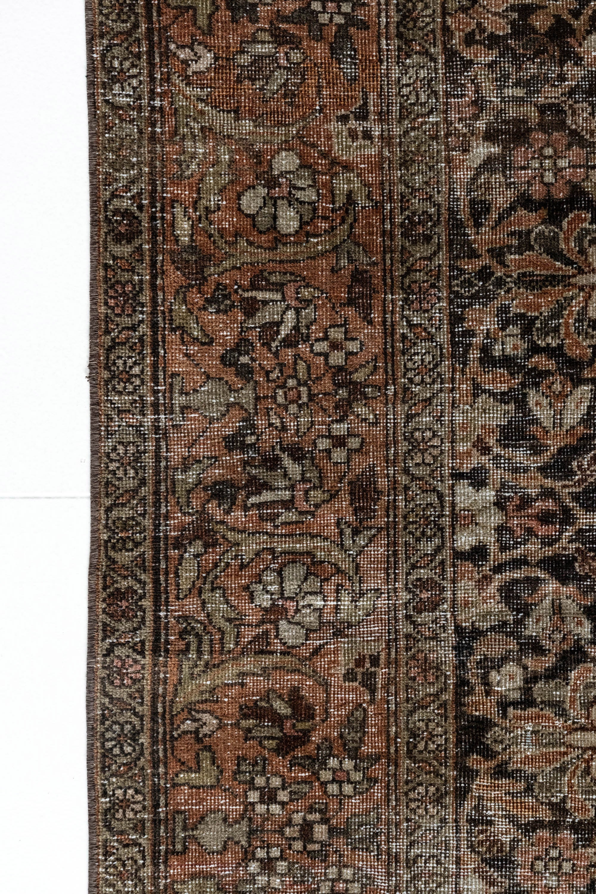 District Loom Antique Hamadan Scatter Rug Valhalla