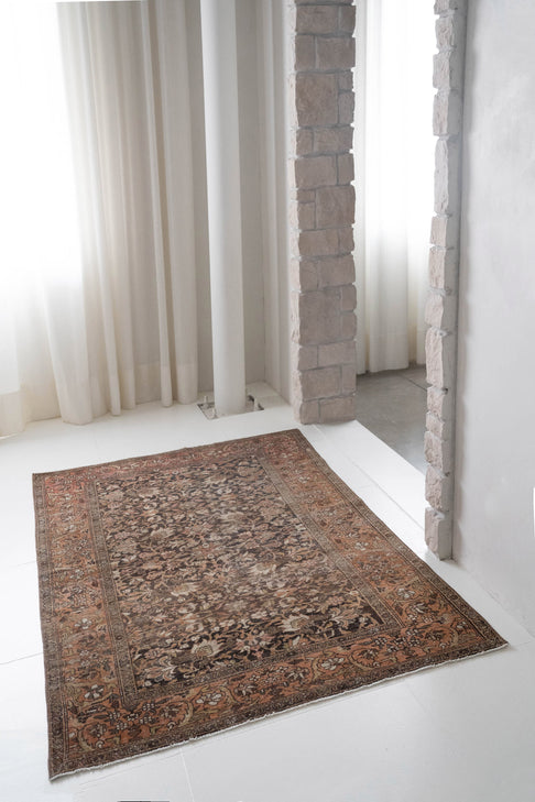 District Loom Antique Hamadan Scatter Rug Valhalla