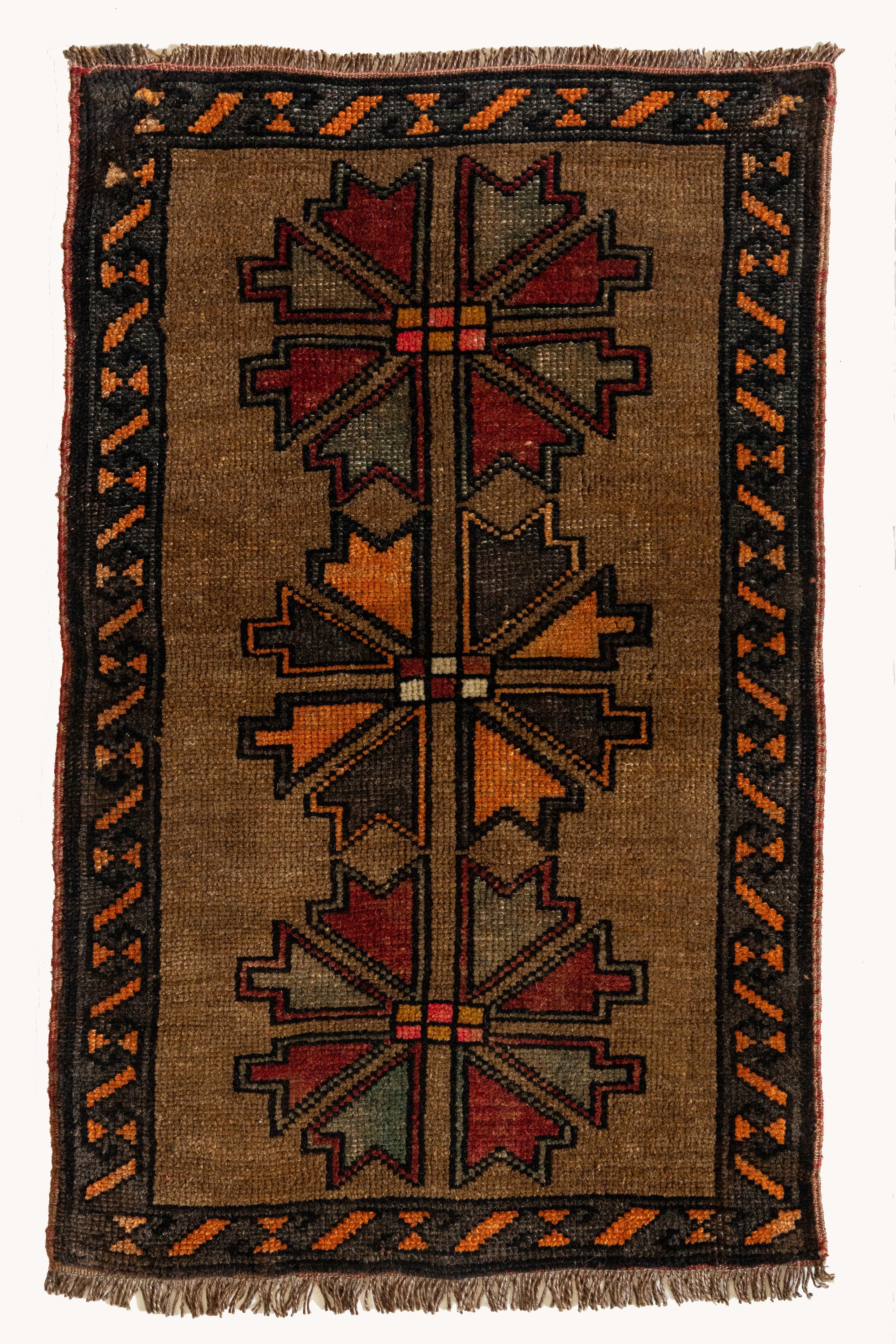 District Loom Vintage Turkish Mini Rug No. 606 for Anthropologie