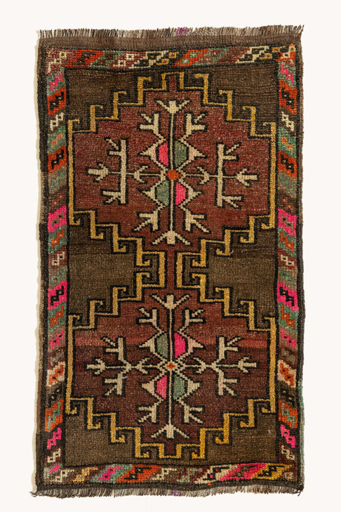 District Loom Vintage Turkish Mini Rug No. 610 for Anthropologie