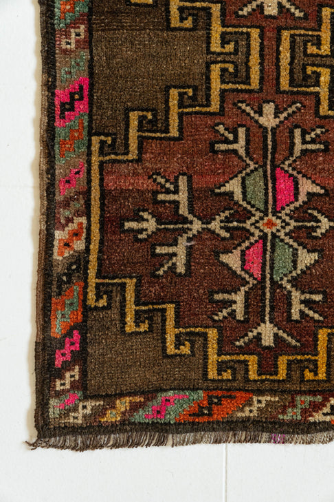 District Loom Vintage Turkish Mini Rug No. 610 for Anthropologie