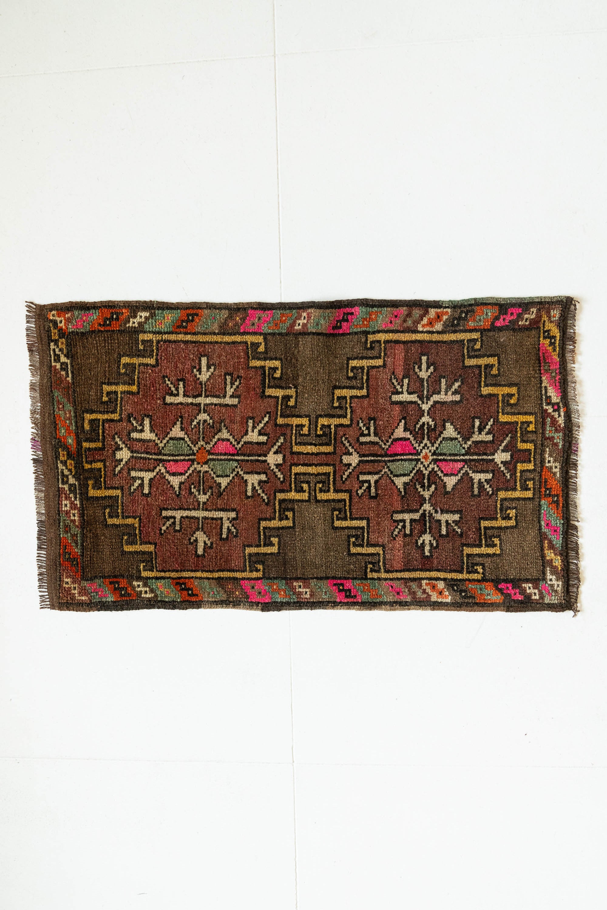 District Loom Vintage Turkish Mini Rug No. 610 for Anthropologie