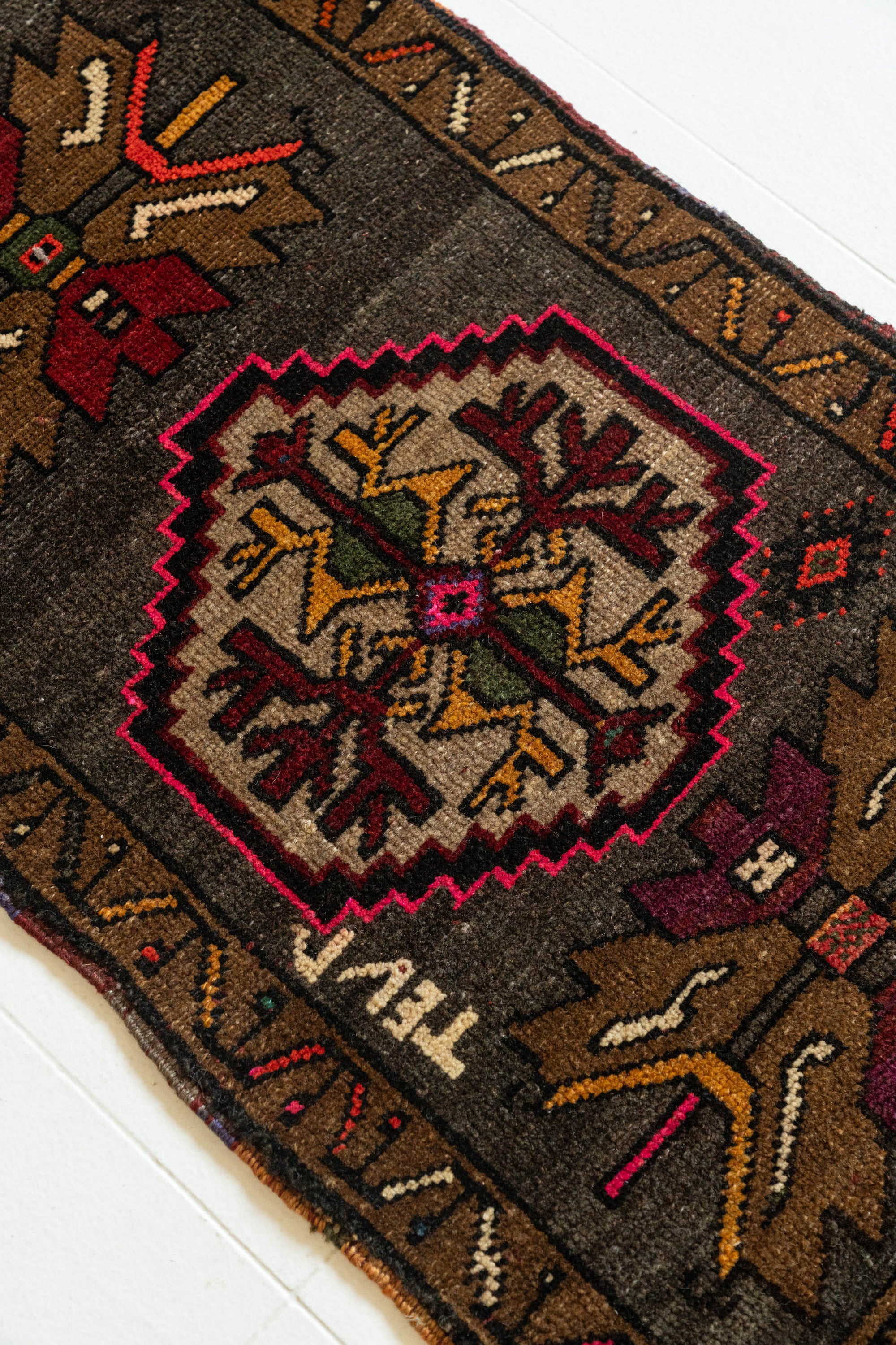 District Loom Vintage Turkish Mini Rug No. 613 for Anthropologie