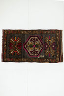 District Loom Vintage Turkish Mini Rug No. 613 for Anthropologie