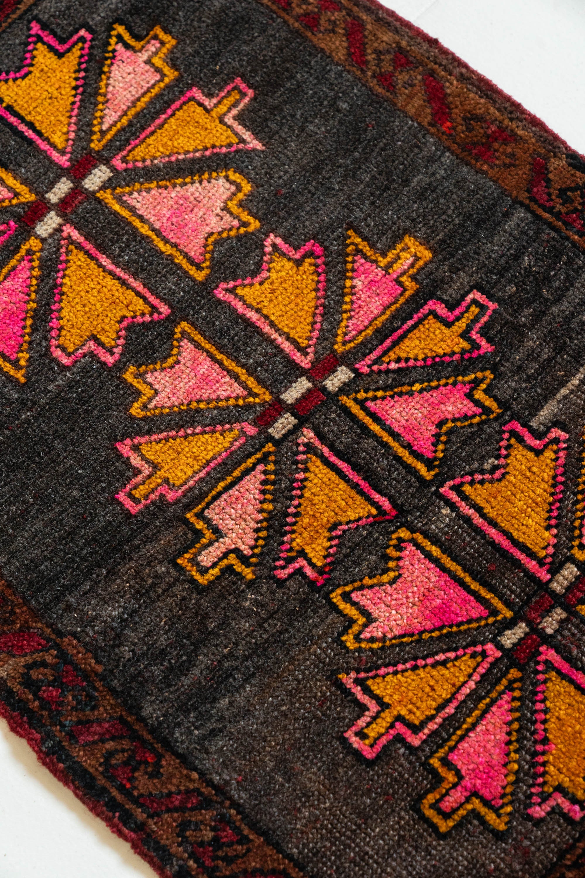 District Loom Vintage Turkish Mini Rug No. 616 for Anthropologie