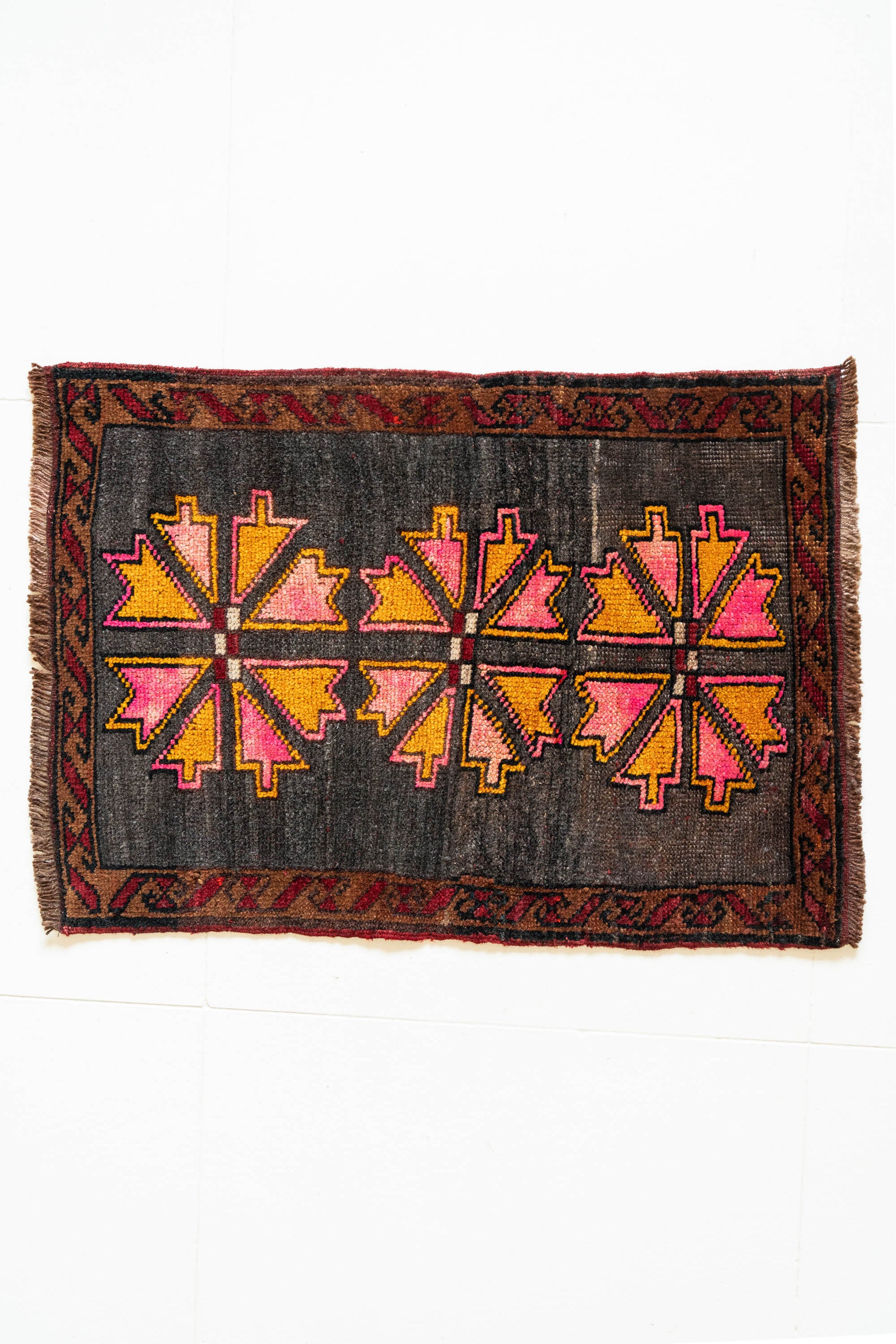 District Loom Vintage Turkish Mini Rug No. 616 for Anthropologie