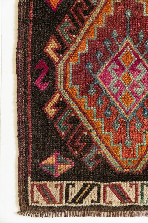 District Loom Vintage Turkish Mini Rug No. 621 for Anthropologie