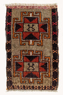 District Loom Vintage Turkish Mini Rug No. 626 for Anthropologie