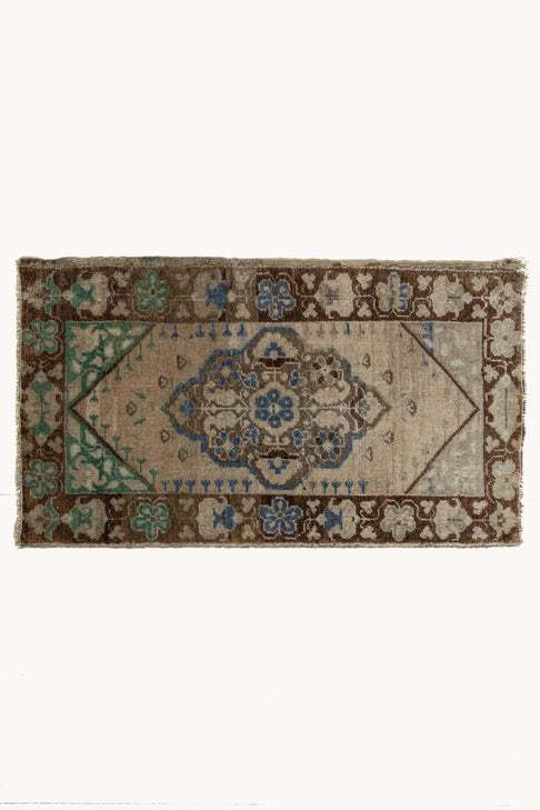 District Loom Vintage Turkish Mini Rug No. 555 for Anthropologie