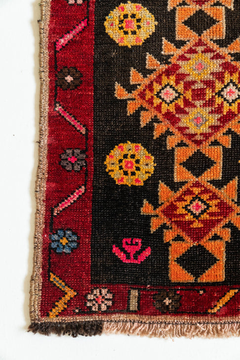 District Loom Vintage Turkish Mini Rug No. 609 for Anthropologie