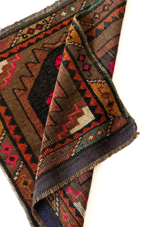 District Loom Vintage Turkish Mini Rug No. 614 for Anthropologie