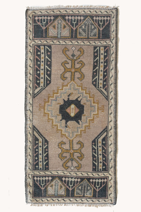 District Loom Vintage Turkish Mini Rug No. 634 for Anthropologie