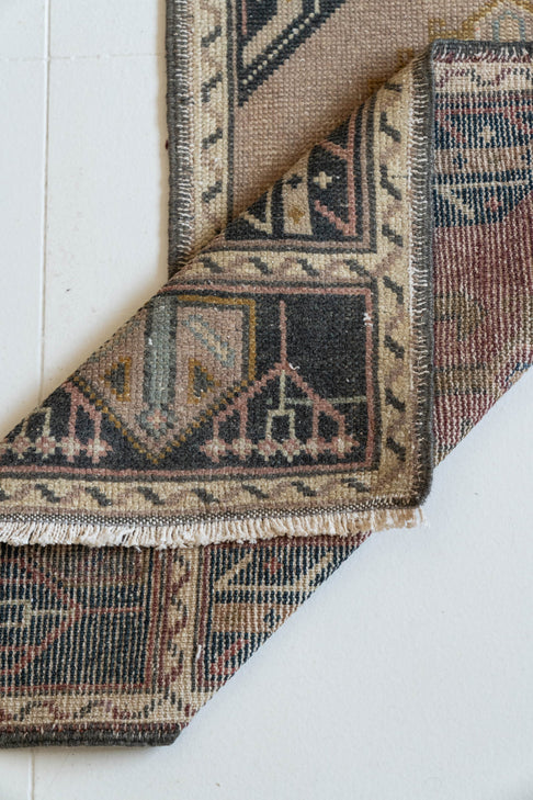 District Loom Vintage Turkish Mini Rug No. 634 for Anthropologie