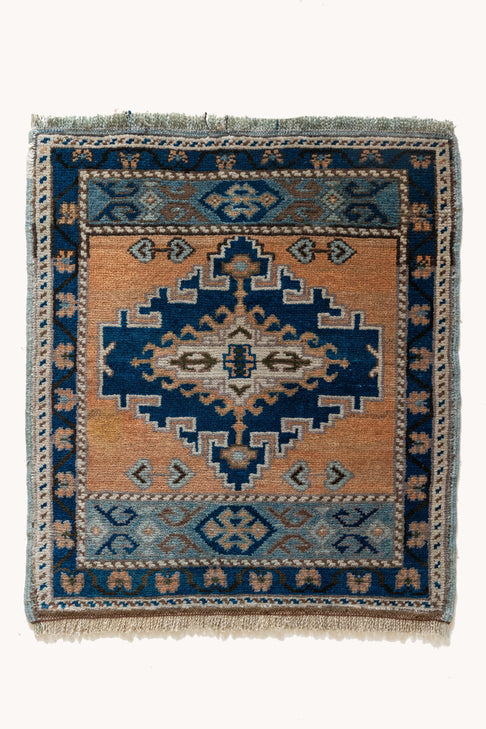 District Loom Vintage Turkish Mini Rug No. 641 for Anthropologie