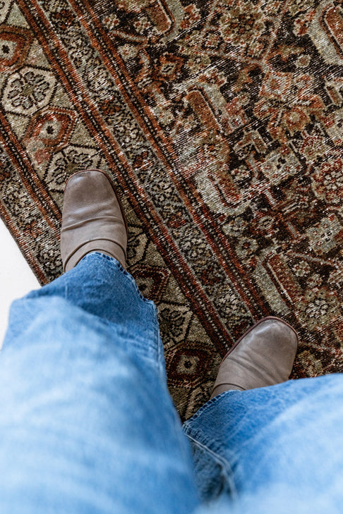 District Loom Vintage Runner Rug Wheatland