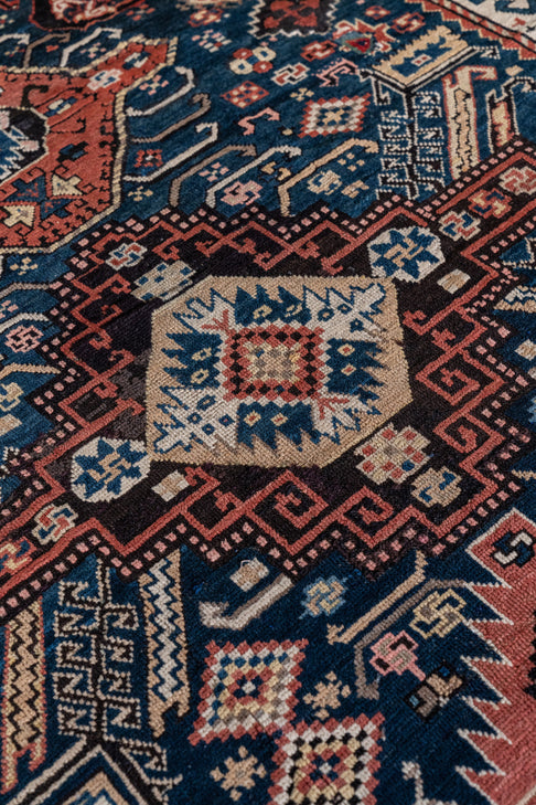 District Loom Vintage Soumak Scatter Rug Winston