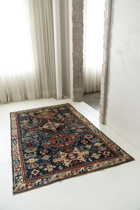 District Loom Vintage Soumak Scatter Rug Winston