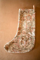 Vintage Persian carpet handmade Christmas stocking 42