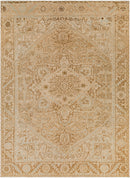 District Loom Antique Persian Heriz area rug West Glacier