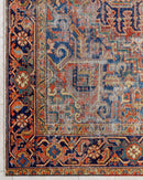 District Loom Antique Persian Heriz area rug Clark