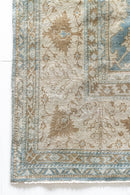 District Loom Antique Indian Agra area rug